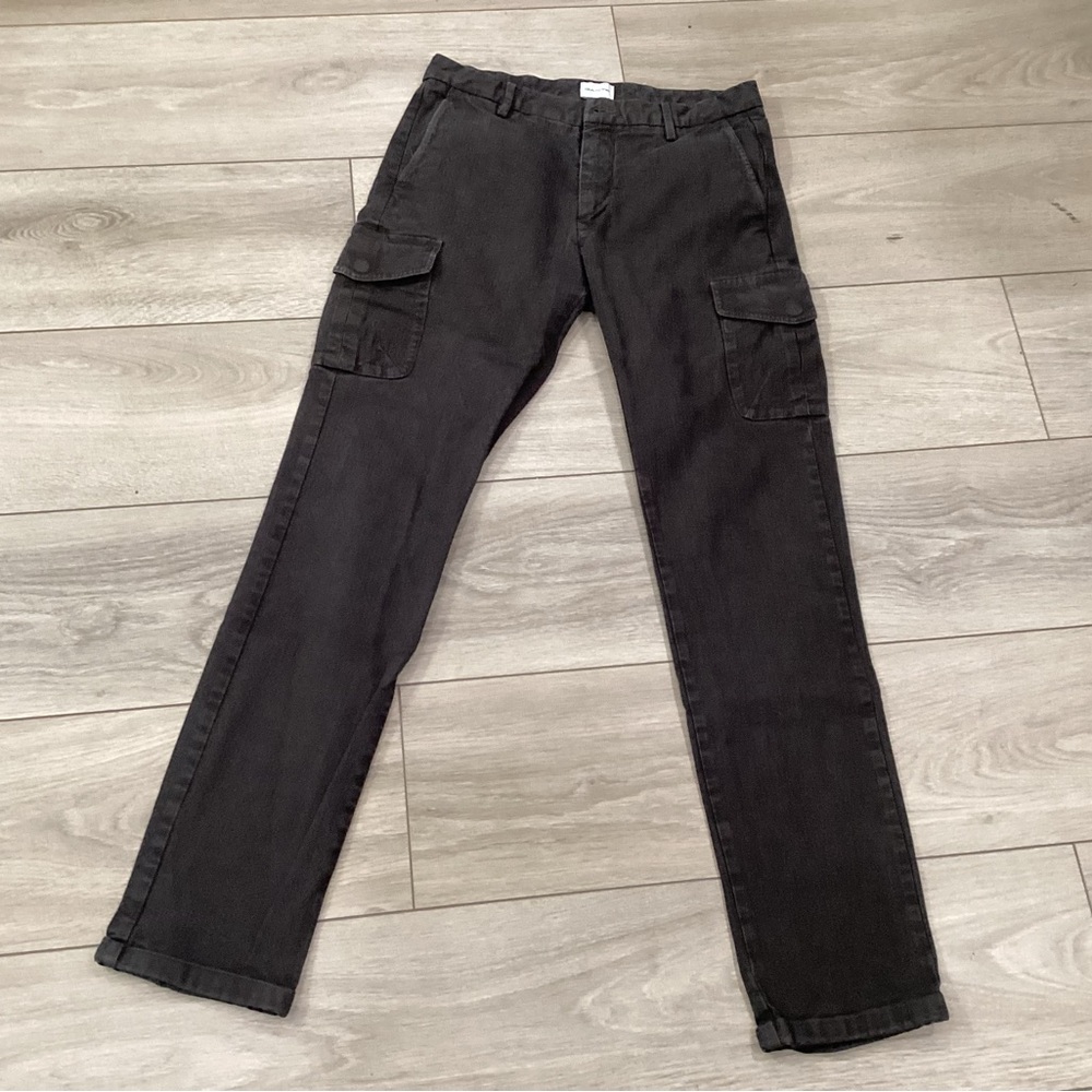 GANT Men's Slim Straight carpenter cargo Pants Size 28/32 brown